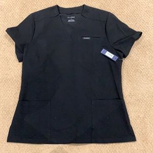 NWT Jaanuu black scrub top